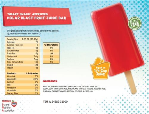 Polar Blast Fruit Juice Bar